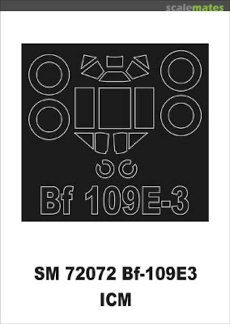 Boxart Bf 109E-3 SM72072 Montex