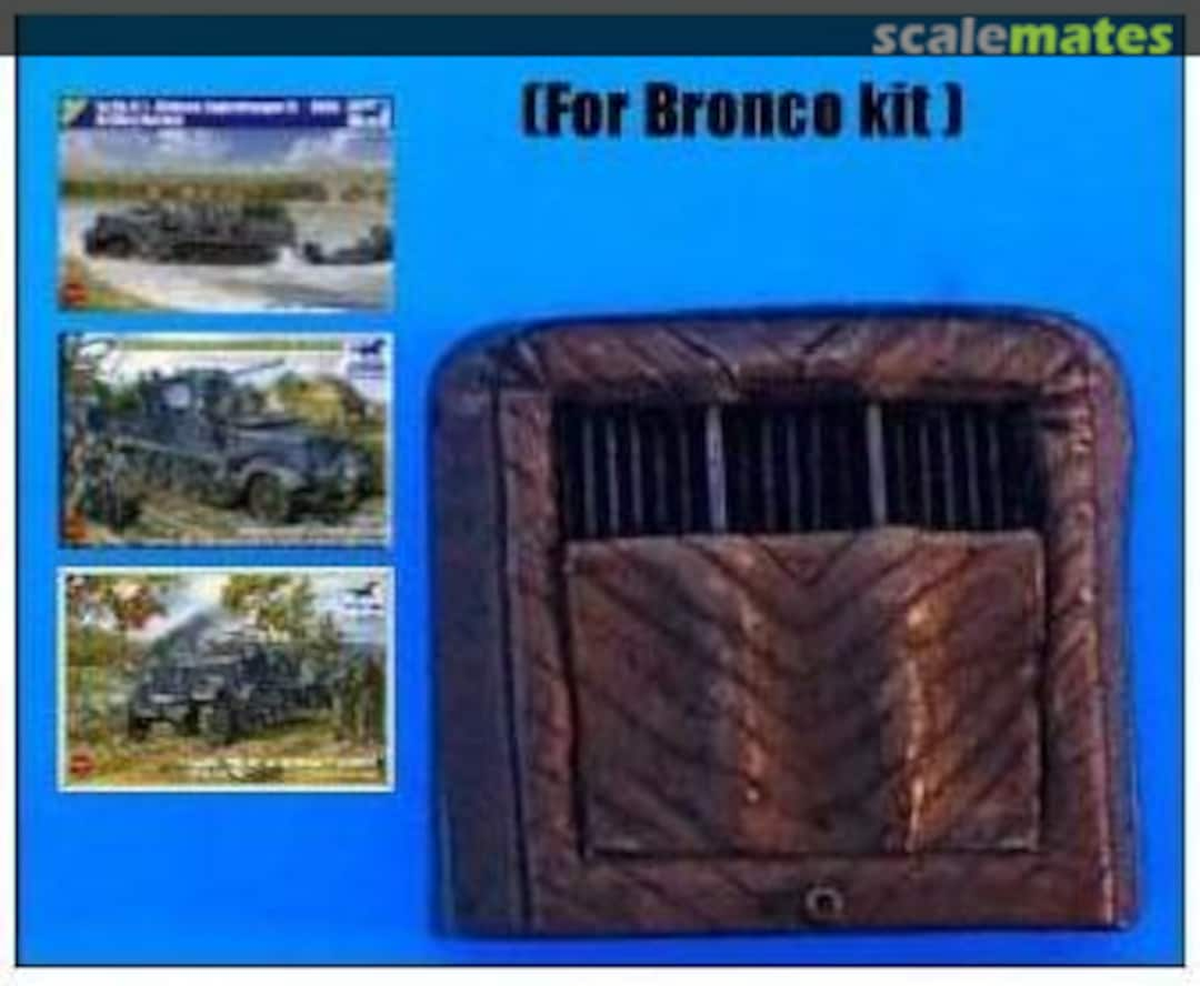 Boxart Sd.Kfz.6 Winter Radiator cover UM 278 U-Models