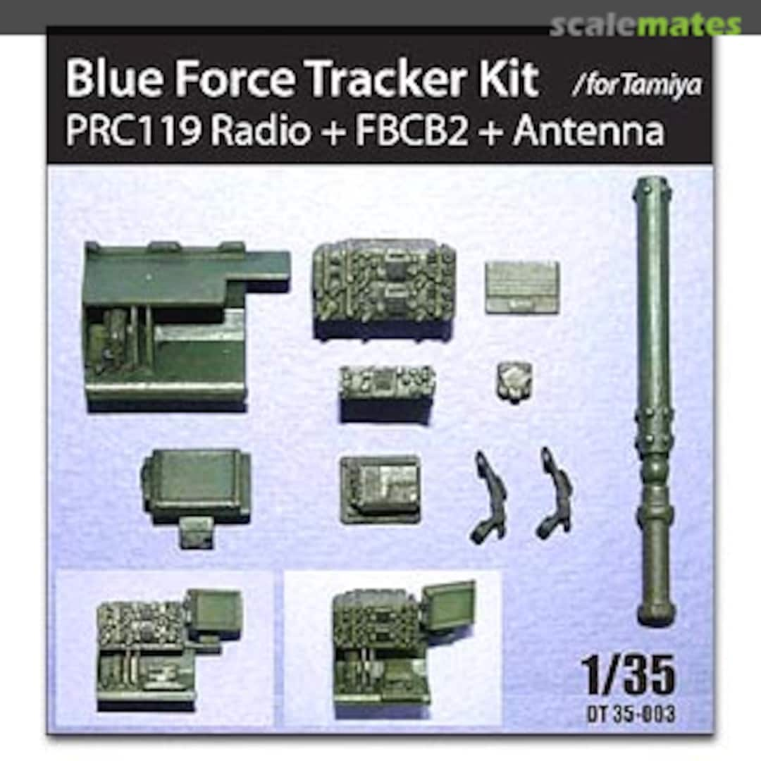 Boxart Blue Force Tracker Kit (for Tamiya) DT35-003 Division Miniature