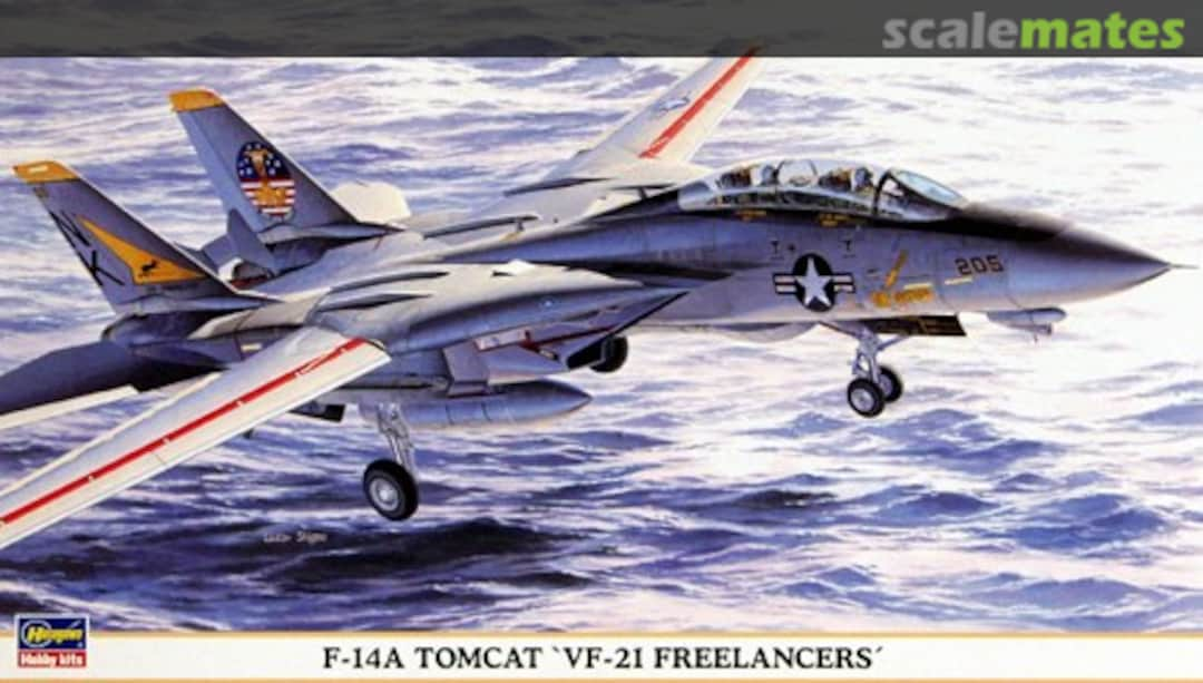 Boxart F-14A Tomcat `VF-21 Freelancers´ 00774 Hasegawa