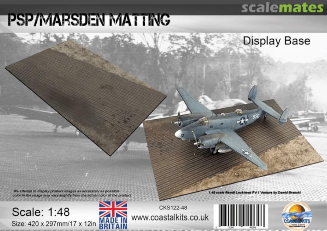 Boxart PSP/Marsden Matting Display Base CKS122-48 Coastal Kits