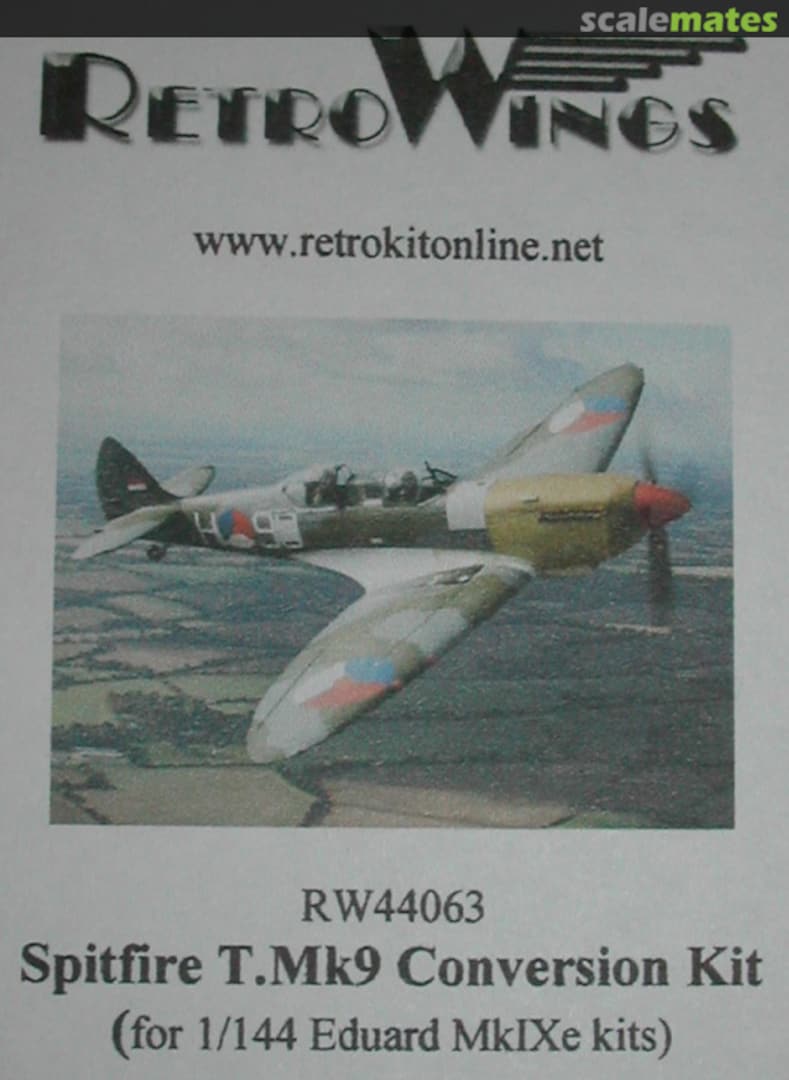 Boxart Spitfire T.Mk9 RW44063 RetroWings