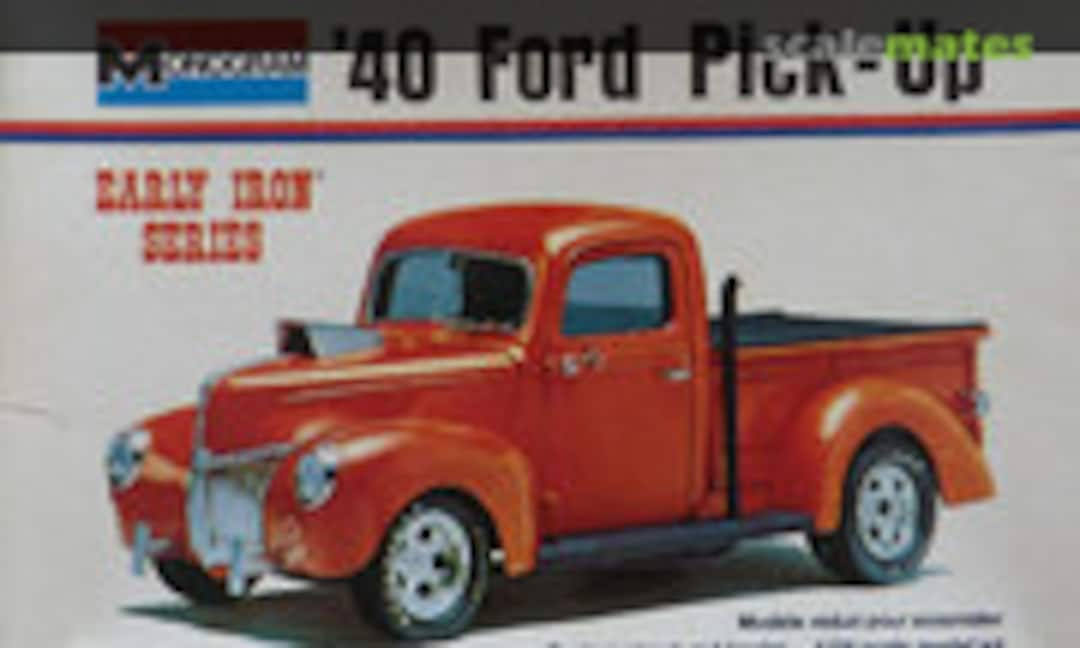 1:24 '40 Ford Pick-Up (Monogram 8282)