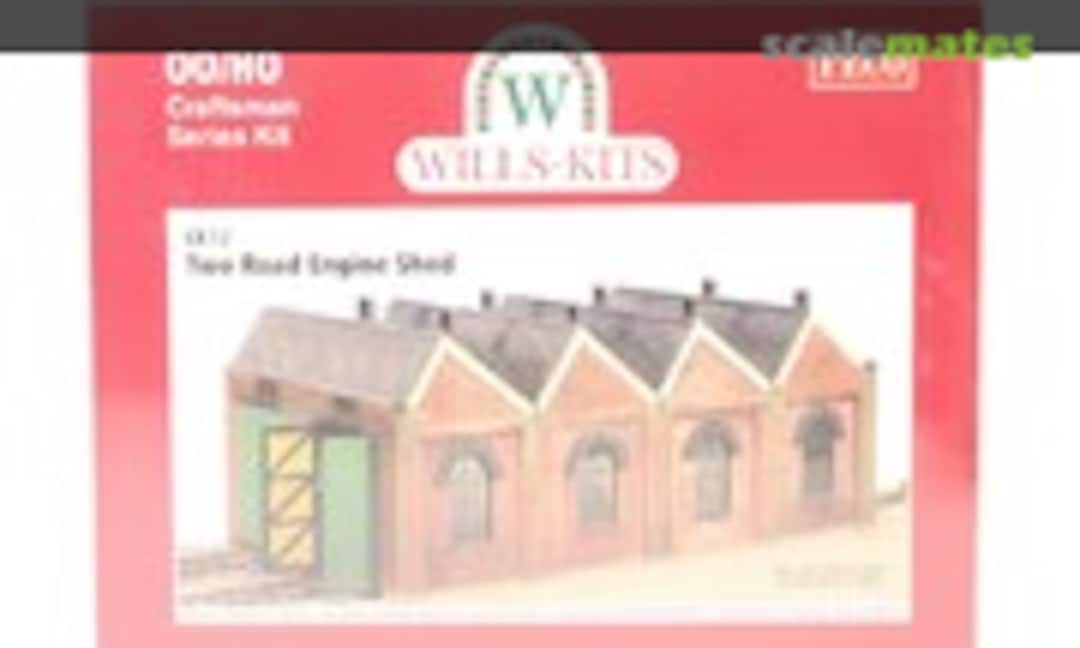 Two Road Engine Shed (WILLS CK12)