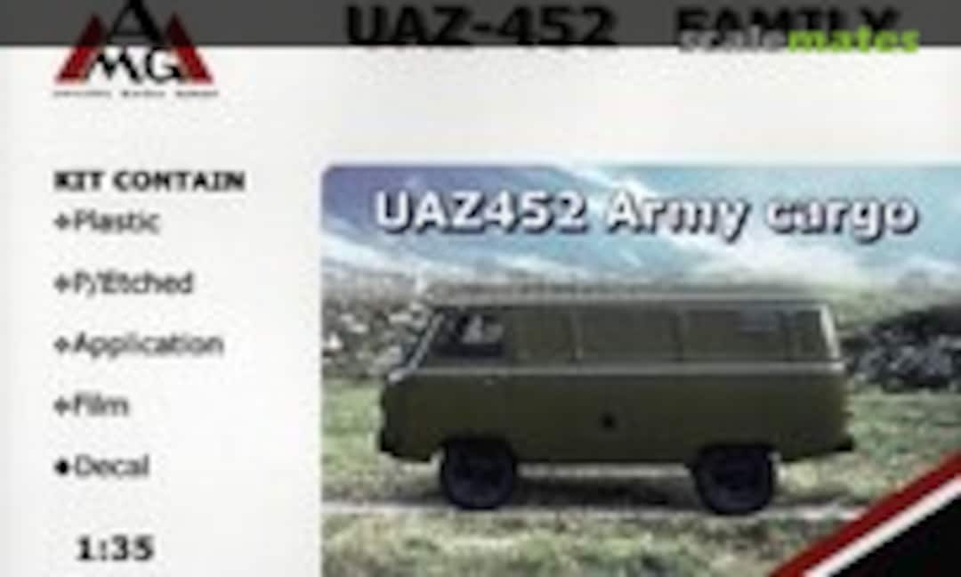 1:35 UAZ-452 army cargo (AMG 35409)