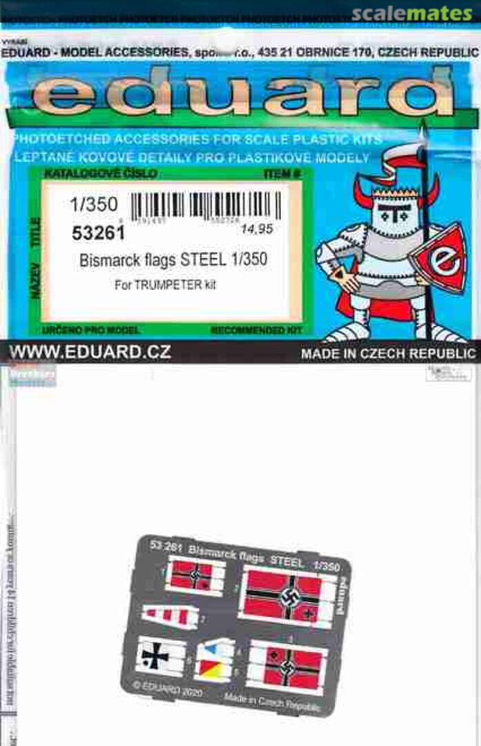 Boxart Bismarck flags STEEL 53261 Eduard