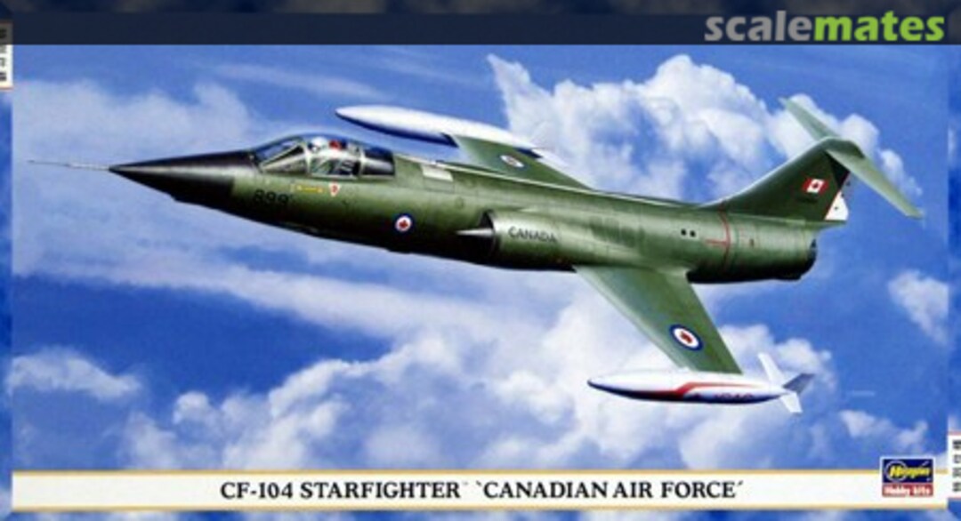 Boxart CF-104 Starfighter 'Canadian Air Force' 09539 Hasegawa