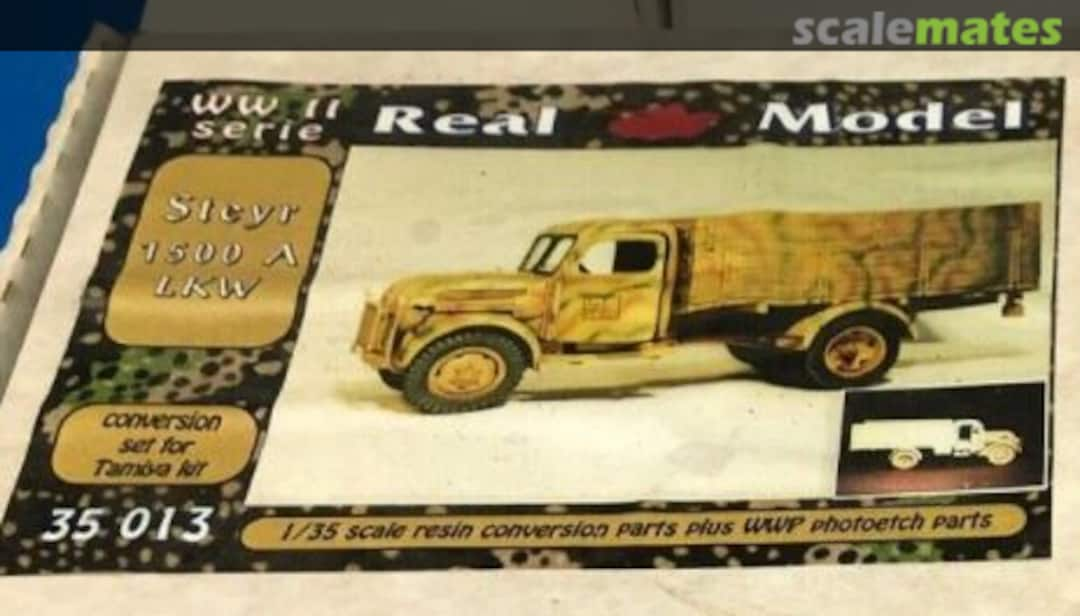 Boxart Steyr 1500A LKW RM35013 Real Model