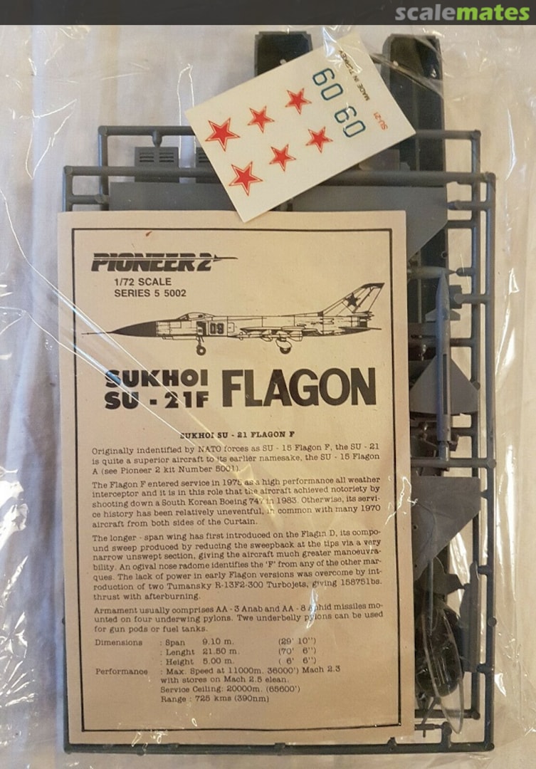 Contents Sukhoi Su 21F Flagon 5-5002 Pioneer 2