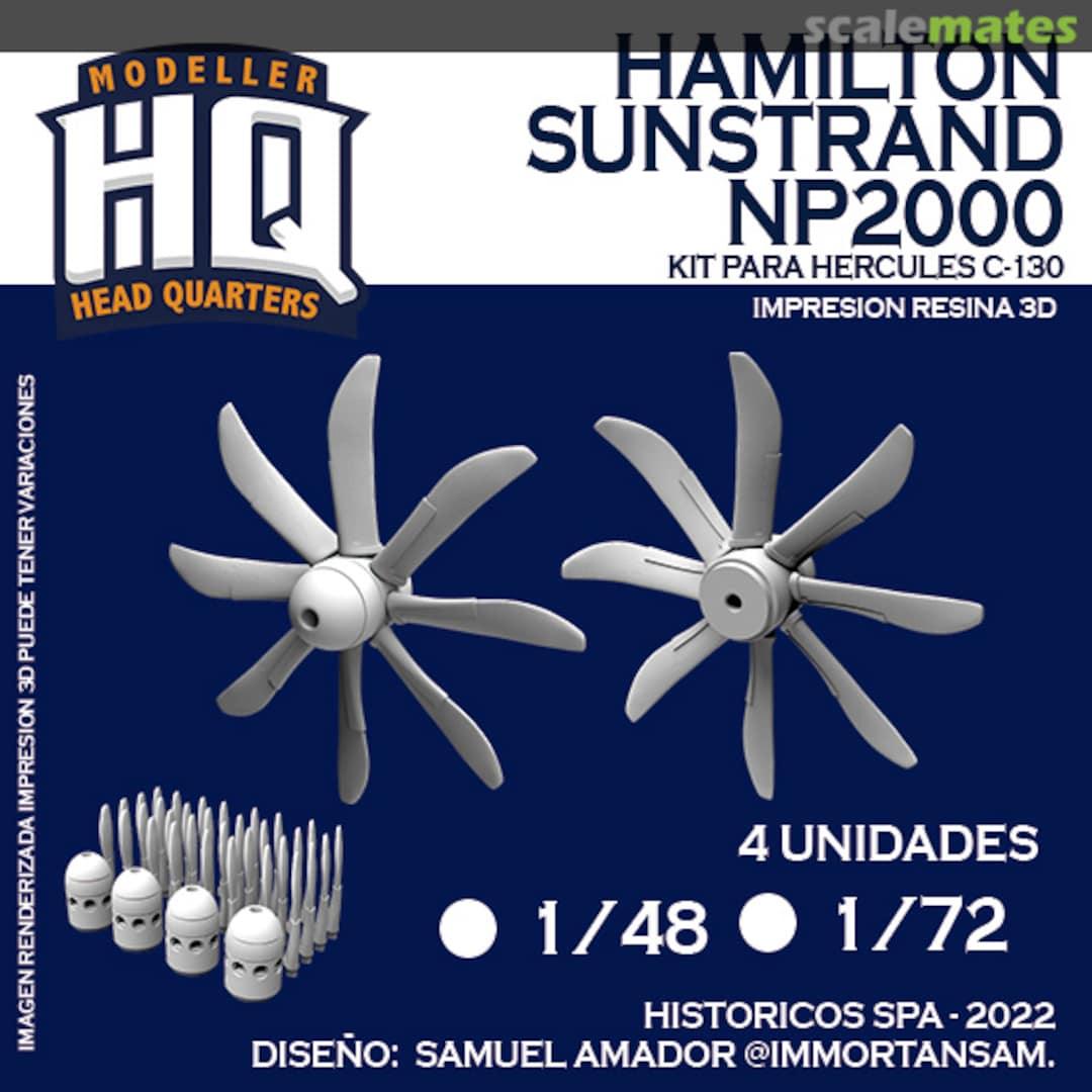 Boxart HAMILTON SUNSTRAND NP2000 HQ48801 HQ - Modeller Head Quarters