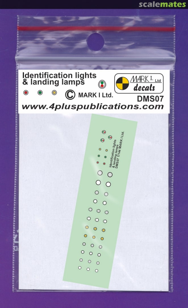 Boxart Identification lights & landing lamps DMS07 Mark I