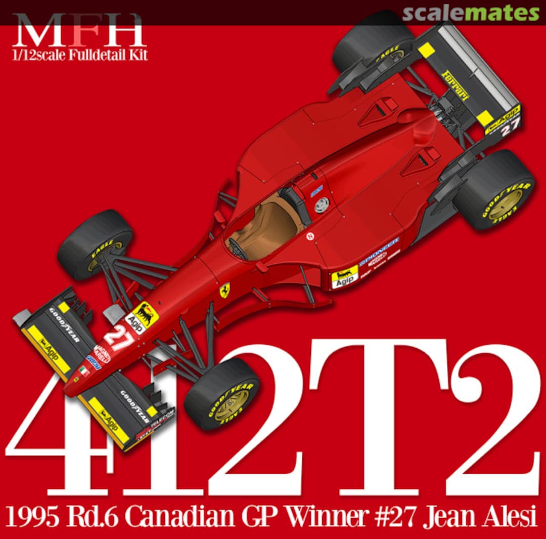 Boxart Ferrari 412T2 K-852 Model Factory Hiro