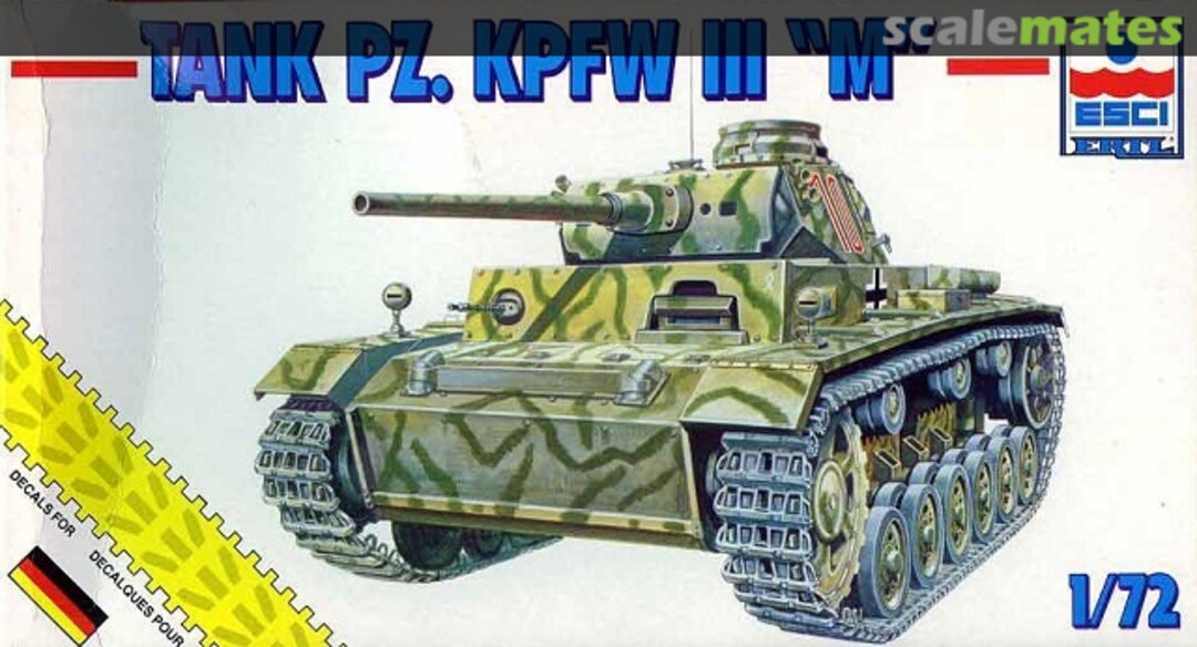 Boxart Pz. Kpfw III "M" 8324 ESCI/ERTL