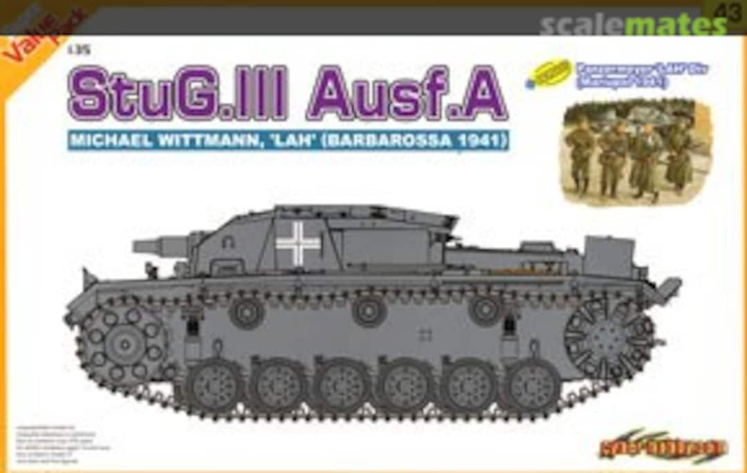 Boxart StuG.III Ausf.A 9143 Cyber Hobby