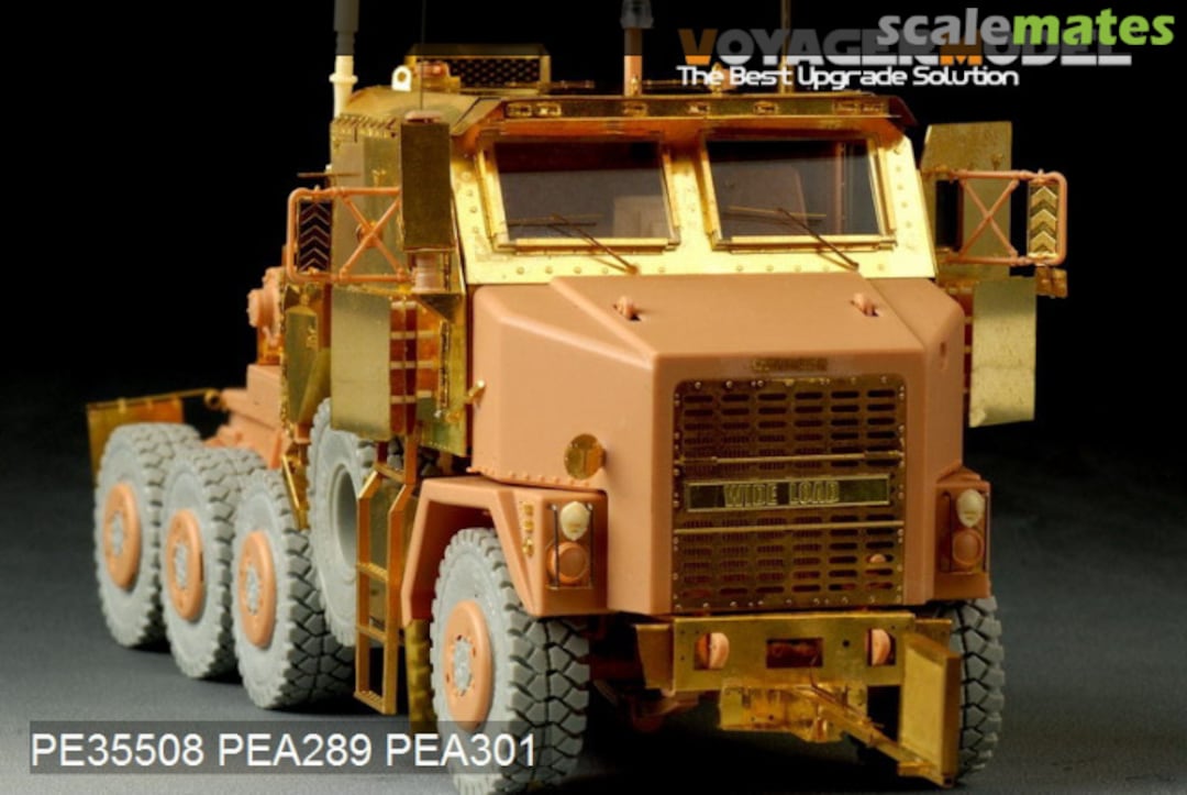 Boxart M1070 Truck Tractor Armoured Cabin Anti-IED Device Set PEA301 Voyager Model