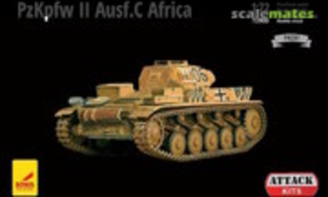 1:72 Pz.Kpfw II Ausf.C Africa (Attack Hobby Kits 72900)