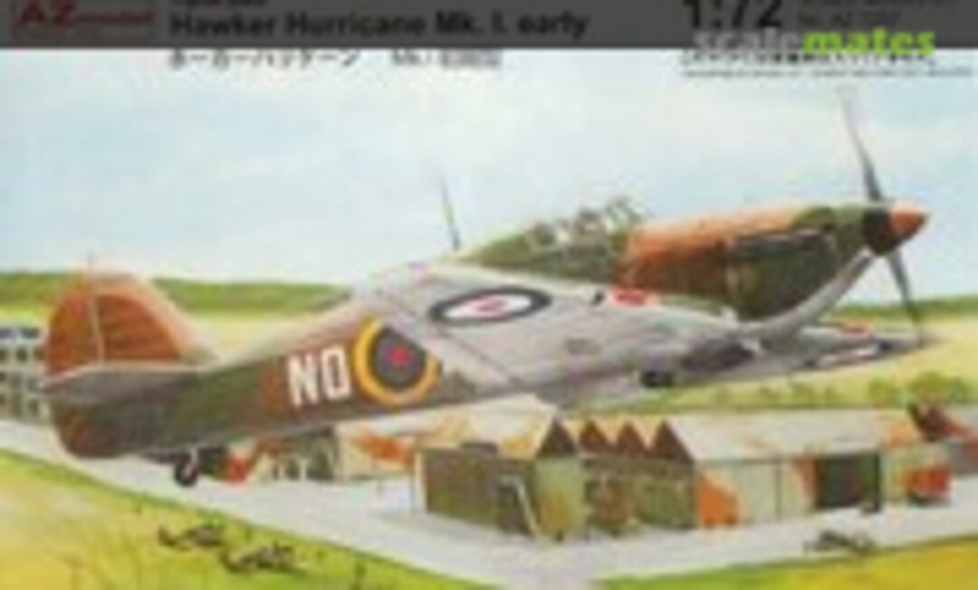 1:72 Hawker Hurricane Mk.I early (AZmodel AZ7257)