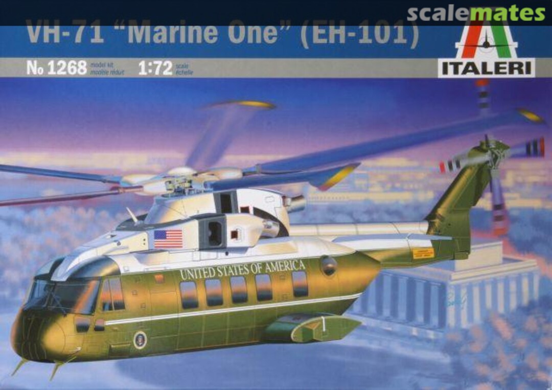 Boxart VH-71 "Marine One" (EH-101) 1268 Italeri