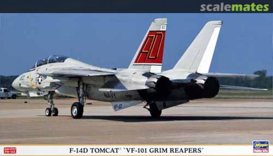 Boxart F-14D Tomcat `VF-101 Grim Reapers´ 00805 Hasegawa