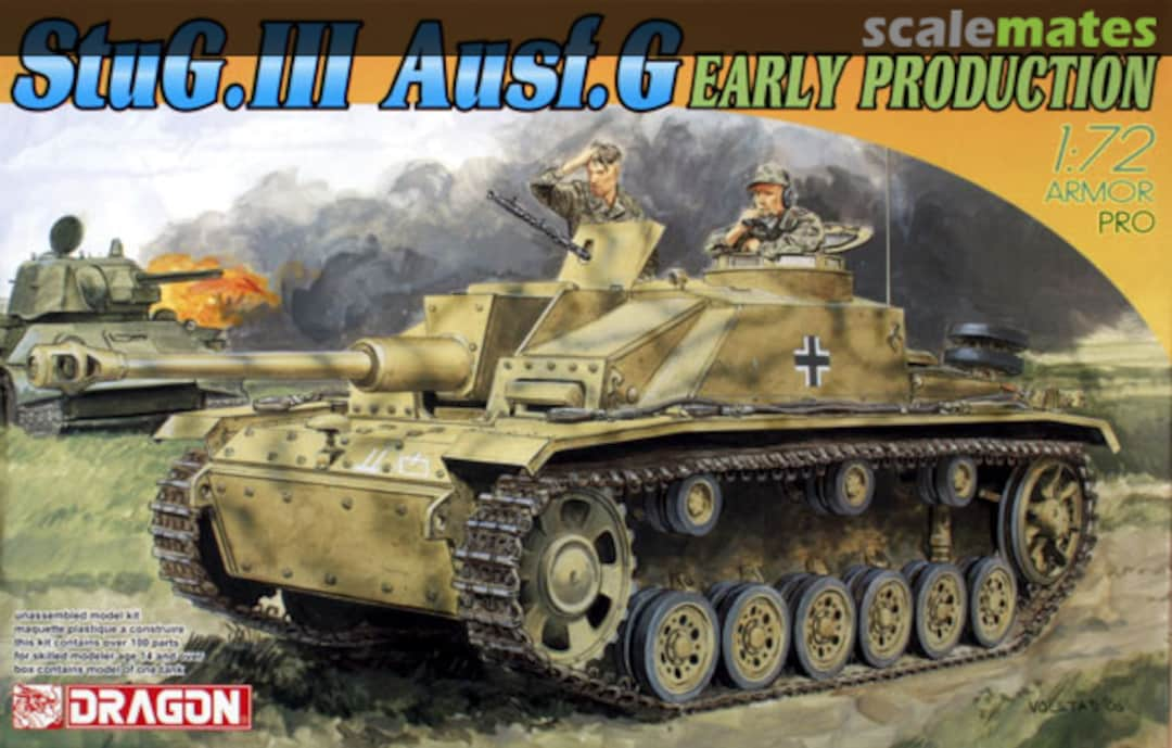 Boxart StuG. III Ausf. G Early Production 7283 Dragon