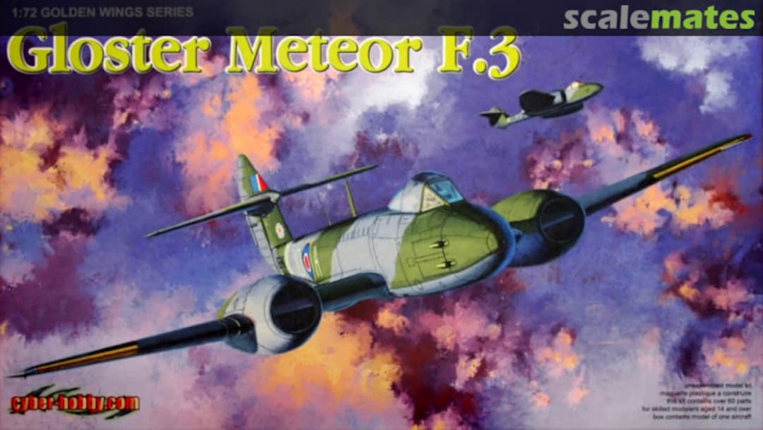 Boxart Gloster Meteor F.3 5044 Cyber Hobby