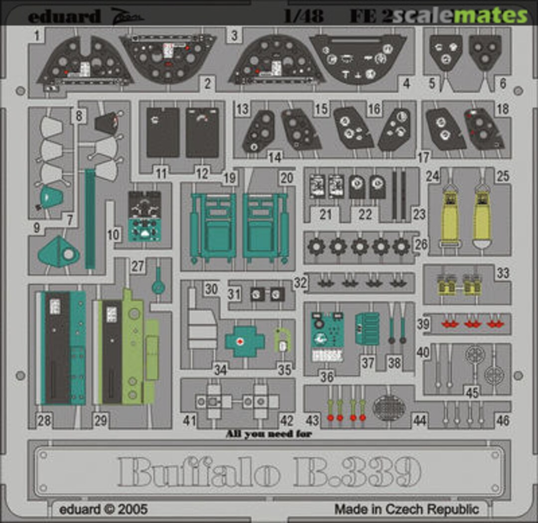 Boxart Buffalo Model 339 FE292 Eduard