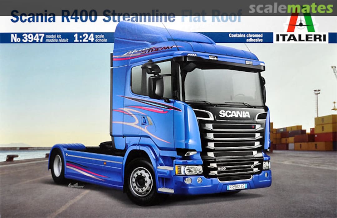 Boxart Scania R400 Streamline 3947 Italeri