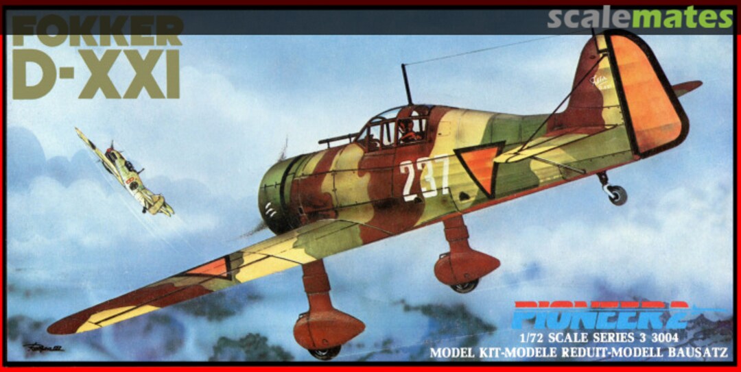 Boxart Fokker D-XXI 3-3004 Pioneer 2