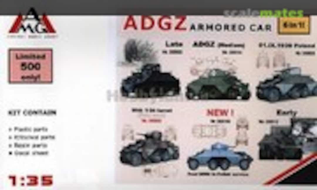 ADGZ heavy armored car 6 in 1 (AMG 35514)