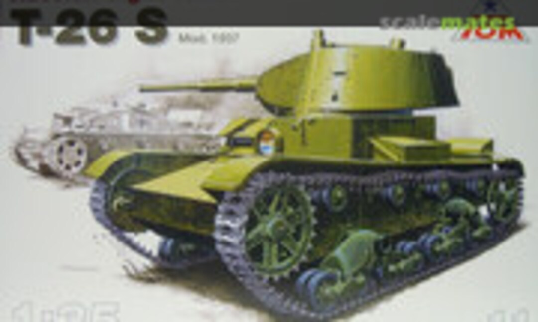 1:35 Soviet light tank T-26 S Mod.1937 (TOM Modellbau 11)