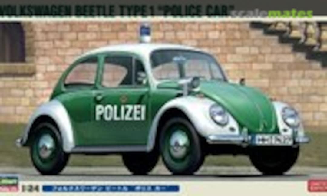 1:24 Volkswagen Beetle Type 1 &quot;Police Car&quot; (Hasegawa 20251)