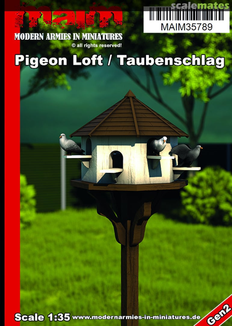 Boxart Pigeon Loft / Taubenschlag MAIM35789 MAiM