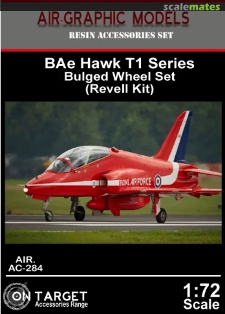 Boxart BAe Hawk bulged/weighted wheel set AC-284 Air-Graphic Models