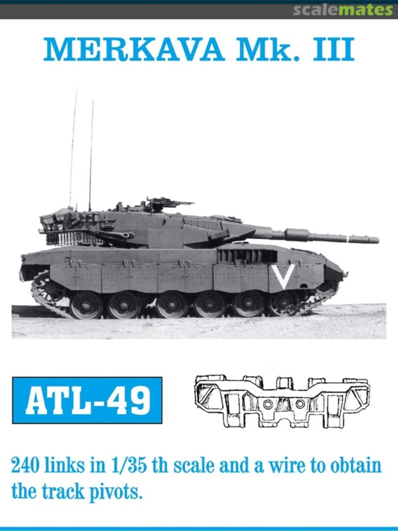 Boxart Merkava Mk.III ATL-49 Friulmodel