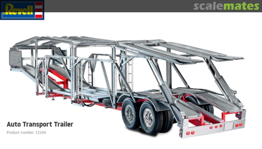 Boxart Auto transport trailer 11509 Revell