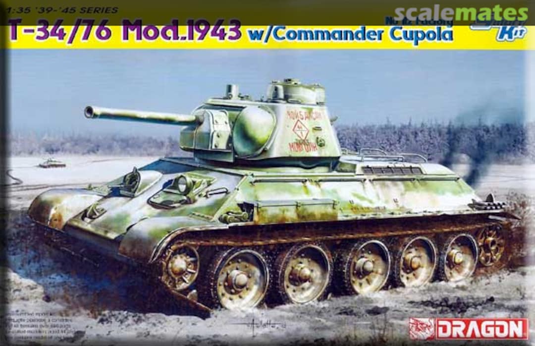 Boxart T-34/76 6584 Dragon