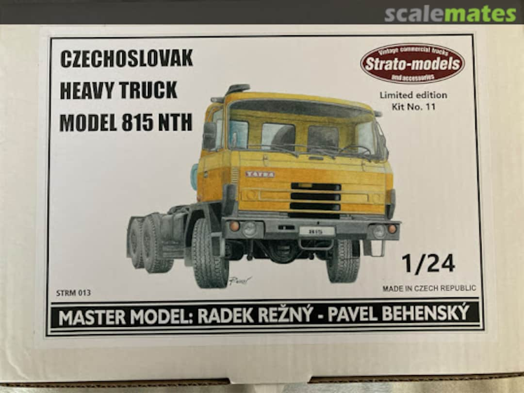 Boxart Czechoslovak Heavy Truck Model 815 NTH STRM 013 Strato-models