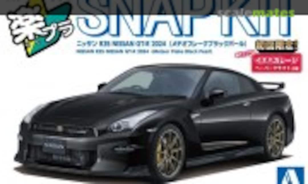 1:32 Nissan R35 Nissan GT-R 2024 (Meteor Flake Black Pearl) (Aoshima 068915)