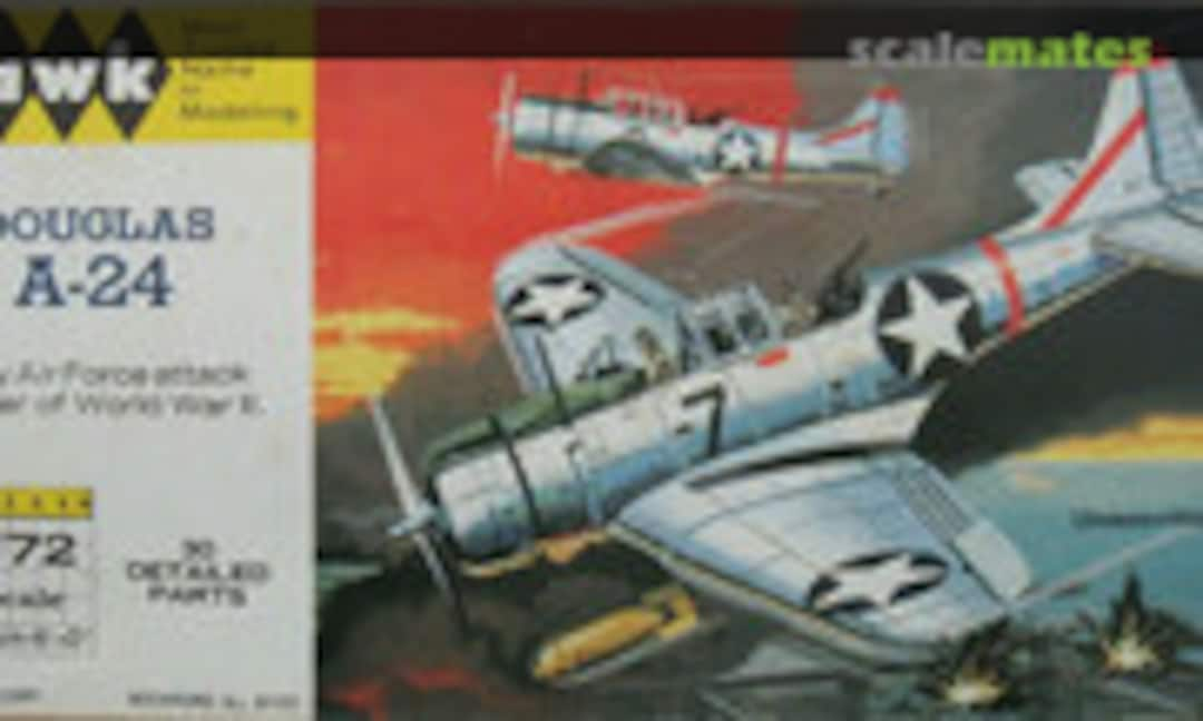 1:72 Douglas A-24 (Hawk 612-60)