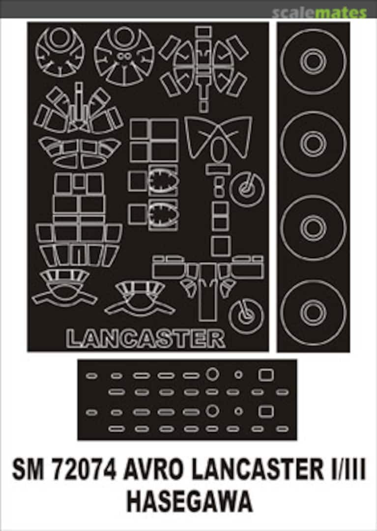 Boxart Avro Lancaster Mk.I/III SM72074 Montex