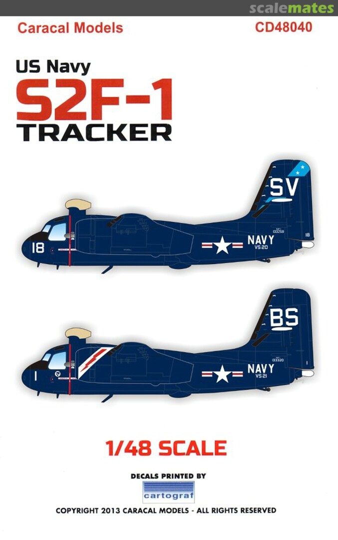 Boxart S2F-1 Tracker CD48040 Caracal Models