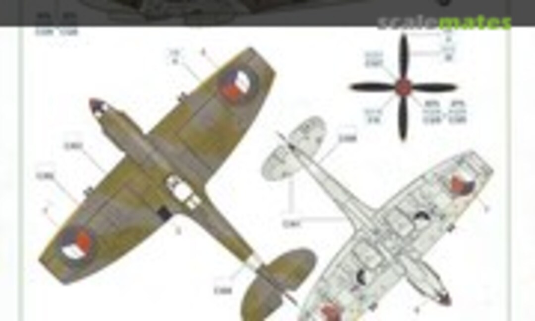 1:144 Spitfire Mk.IXE (Eduard 7109)