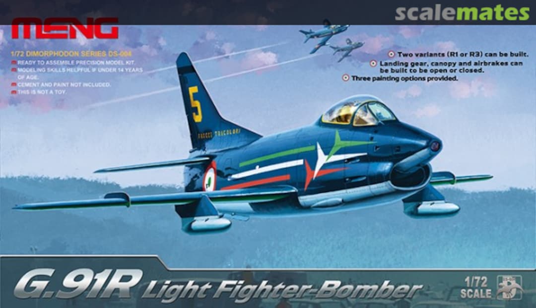 Boxart Fiat G.91R DS-004 (later) Meng Model