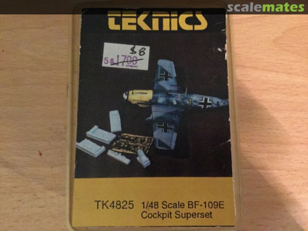 Boxart Bf 109E Cockpit Superset TK4825 Teknics