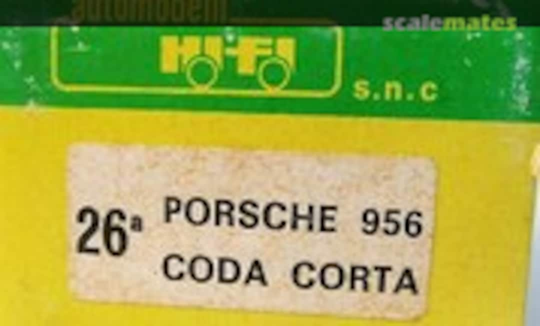 Porsche 956 &quot;Coda corta&quot; (Hi Fi Automodelli 26A)