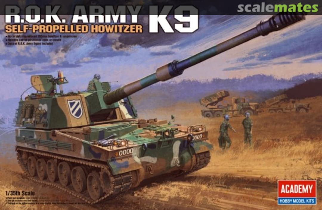 Boxart Self-Propelled Howitzer K9 13219 Academy