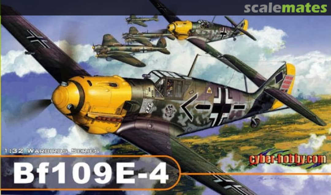 Boxart Bf109E-4 3204 Cyber Hobby