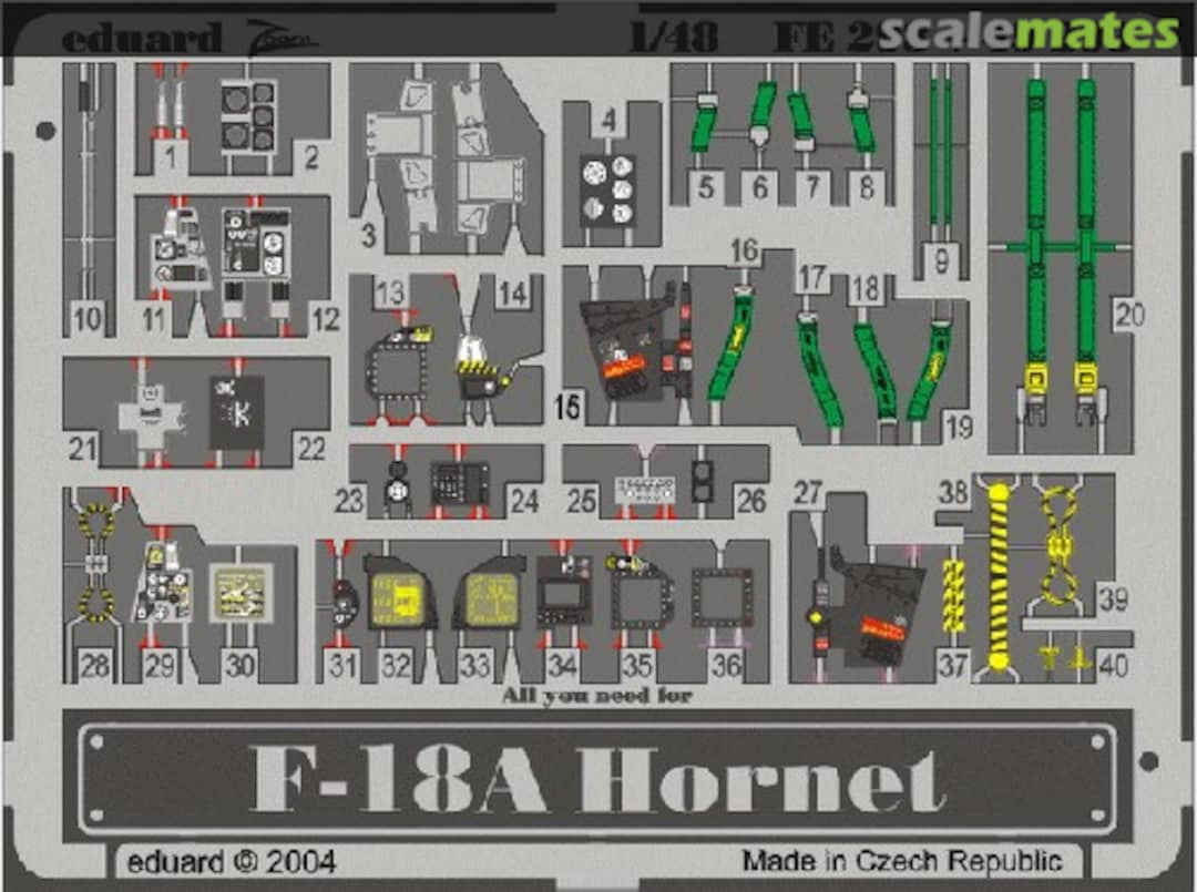 Boxart F-18A FE293 Eduard