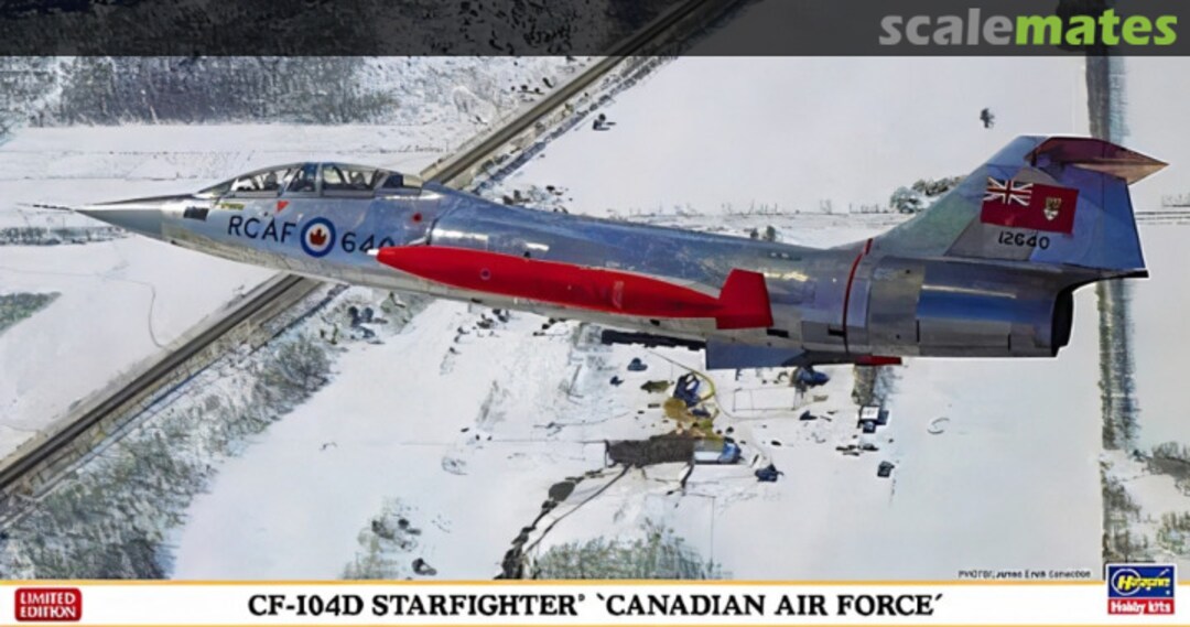 Boxart CF-104D Starfighter `Canadian Air Force´ 09955 Hasegawa