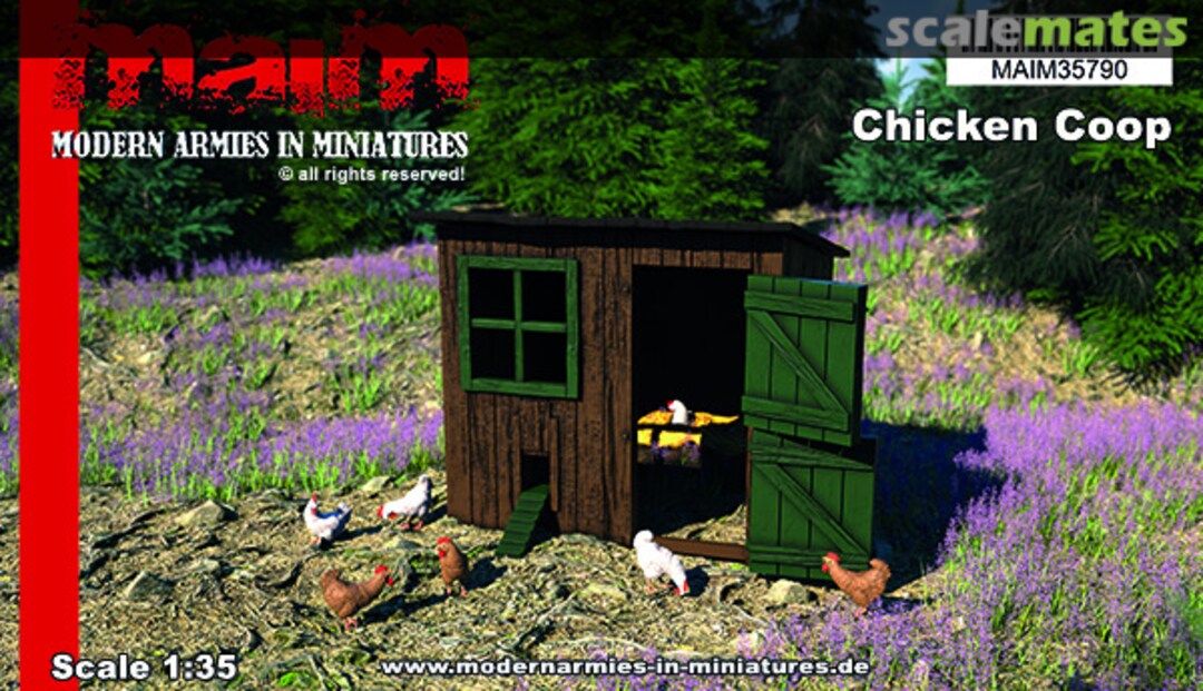 Boxart Hühnerstall / Chicken Coop MAIM35790 MAiM